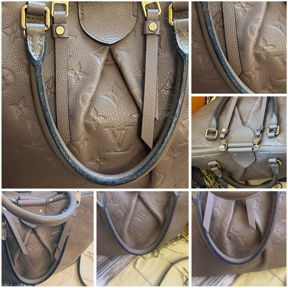 Louis Vuitton Mazarine Empreinte MM Taupe - Picture 3 of 10